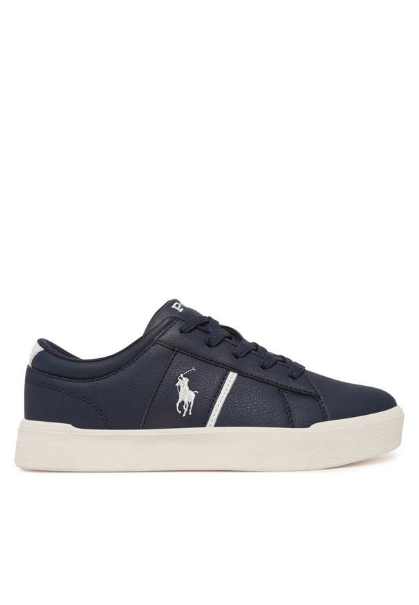 Sneakersy Polo Ralph Lauren. Kolor: niebieski
