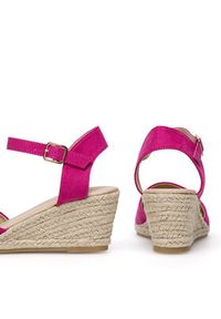 Jenny Fairy Espadryle WYL2610-2 Różowy. Kolor: różowy. Materiał: materiał #5