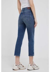 Pepe Jeans jeansy damskie kolor niebieski. Kolor: niebieski #3