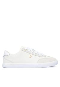 TOMMY HILFIGER - Sneakersy Tommy Hilfiger. Kolor: kremowy #1