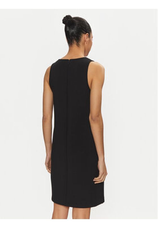Calvin Klein Sukienka codzienna K20K208340 Czarny Regular Fit. Okazja: na co dzień. Kolor: czarny. Materiał: syntetyk. Typ sukienki: proste. Styl: casual