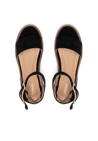 DeeZee Sandały WS091-01 Czarny. Kolor: czarny. Materiał: materiał #7