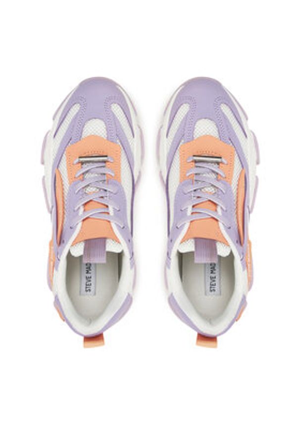 Steve Madden Sneakersy Possession-E SM19000033 Fioletowy. Kolor: fioletowy. Materiał: materiał