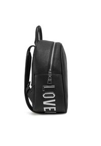 Love Moschino - LOVE MOSCHINO Plecak JC4030PP1MLT000B Czarny. Kolor: czarny. Materiał: skóra #5