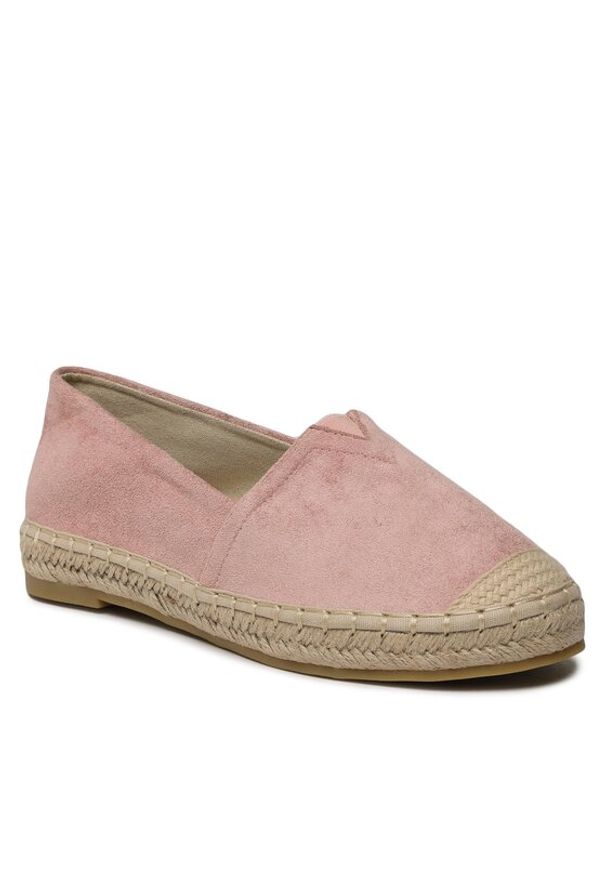Jenny Fairy Espadryle WSS990-105 Różowy. Kolor: różowy. Materiał: materiał