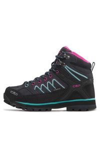 CMP Trekkingi Moon Mid Wmn Trekking Shoe Wp 31Q4796 Szary. Kolor: szary. Materiał: zamsz, skóra #7