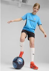 Puma - Młodzieżowa koszulka treningowa Olympique Marsylia PUMA. Kolor: szary, wielokolorowy, niebieski