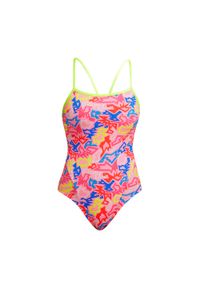 FUNKITA - Strój pływacki jednoczęściowy damski Funkita Single Strap One Piece. Kolor: wielokolorowy