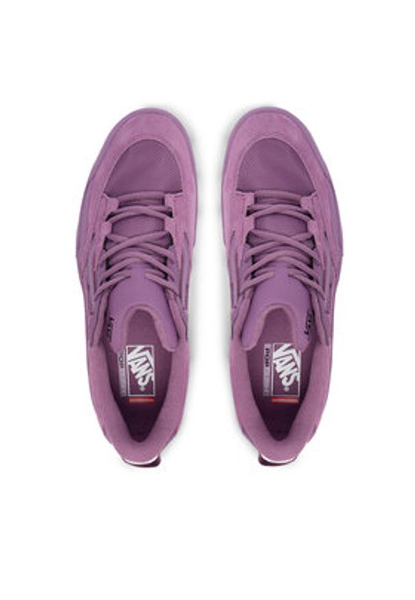 Vans Sneakersy Skate 2 Wayvee VN000D5D6PH1 Fioletowy. Kolor: fioletowy. Materiał: zamsz, skóra. Sport: skateboard