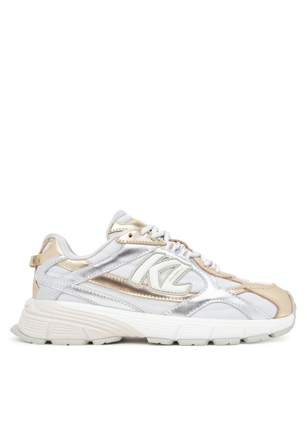 Karl Lagerfeld - Sneakersy KARL LAGERFELD. Kolor: srebrny