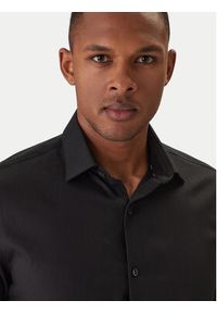 Calvin Klein Koszula LV019EU006 Czarny Slim Fit. Kolor: czarny. Materiał: bawełna #4