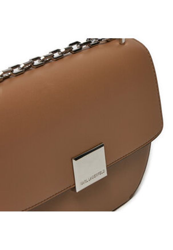 Karl Lagerfeld - KARL LAGERFELD Torebka 245W3057 Brązowy. Kolor: brązowy. Materiał: skórzane