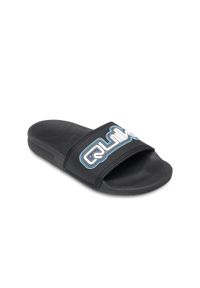 Quiksilver - Sandały wsuwane dla Chłopcy RIVI Czarny. Zapięcie: bez zapięcia. Kolor: szary. Materiał: guma, syntetyk. Sezon: lato