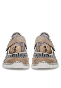 Rieker Półbuty L32B5-42 Granatowy. Kolor: niebieski. Materiał: materiał, syntetyk #4