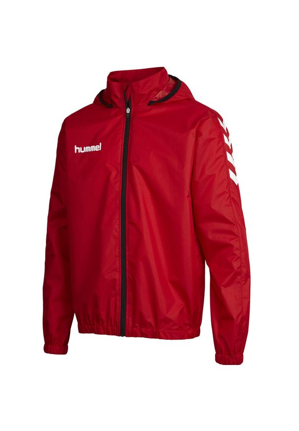 Kurtka ortalionowa sportowa dla dorosłych Hummel Core Spray Jacket. Kolor: czerwony