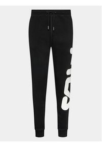 Fila Spodnie dresowe FAU0069 Czarny Regular Fit. Kolor: czarny. Materiał: bawełna, dresówka #5