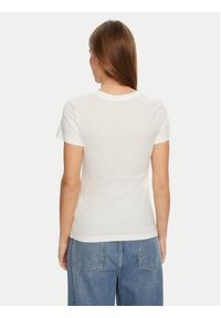 Calvin Klein Jeans T-Shirt Institutional Graphic J20J224990 Biały Slim Fit. Kolor: biały. Materiał: bawełna #3