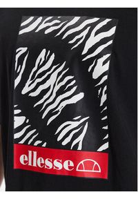 Ellesse T-Shirt Spedizione SHR17644 Czarny Regular Fit. Kolor: czarny. Materiał: bawełna