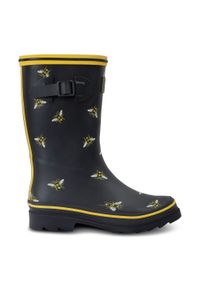 Regatta - Damskie kalosze Amelia. Kolor: czarny. Materiał: guma #1