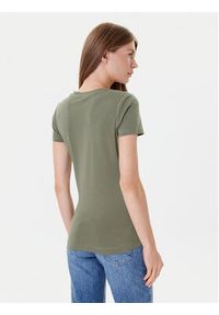 Guess T-Shirt W5YI05 J1314 Khaki Regular Fit. Kolor: brązowy. Materiał: bawełna #3
