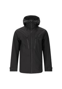Kurtka przeciwdeszczowa męska Weather Report Harbor Rain-Tech W-PRO 15000. Kolor: czarny. Sport: turystyka piesza #1