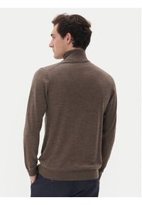 Matinique Sweter Mason 30207103 Brązowy Regular Fit. Kolor: brązowy. Materiał: wełna #6
