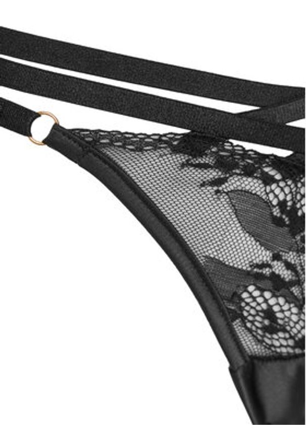 Hunkemöller Figi brazylijskie Amari 301027 Czarny. Kolor: czarny. Materiał: syntetyk