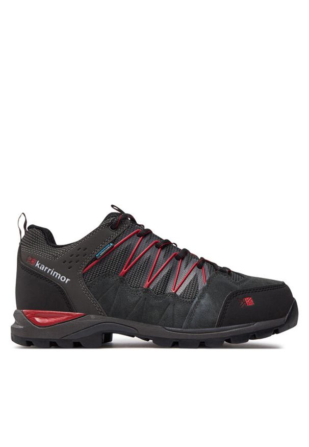 Karrimor Trekkingi Pinnacle Low K1098 Szary. Kolor: szary. Materiał: zamsz, skóra. Sport: turystyka piesza