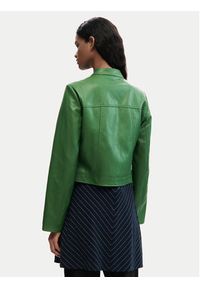 Desigual Kurtka z imitacji skóry Ariel 26SWEW09 Zielony Regular Fit. Kolor: zielony. Materiał: skóra #3