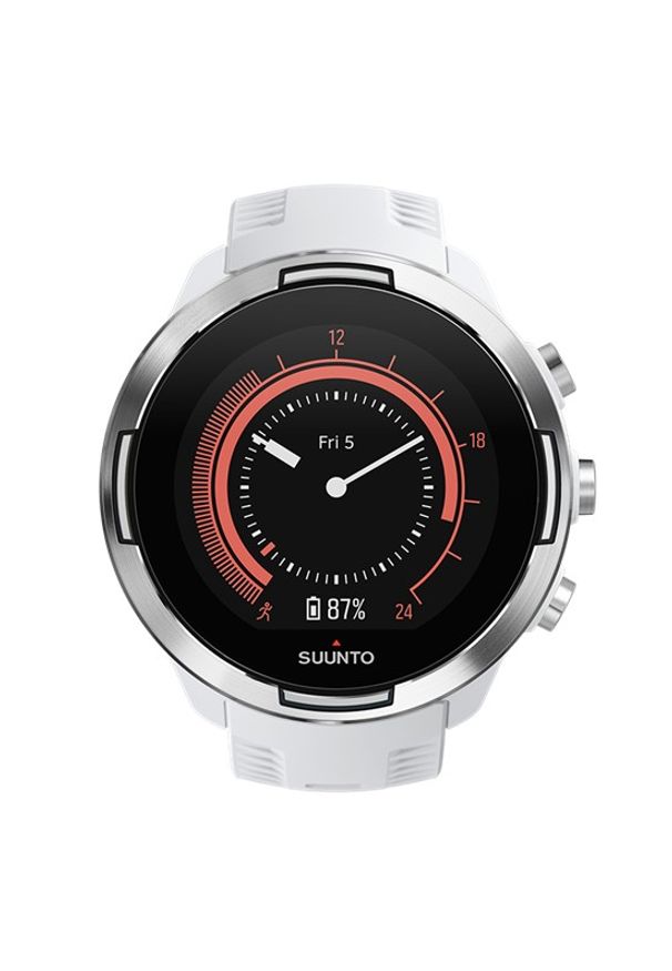 SUUNTO - Zegarek sportowy Suunto 9 BARO White. Styl: sportowy