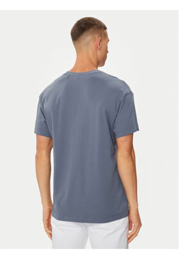Hugo T-Shirt Linked 50518646 Niebieski Relaxed Fit. Kolor: niebieski. Materiał: bawełna