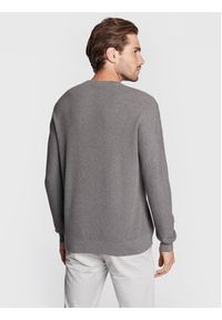 Sisley Sweter 10C1S100L Szary Regular Fit. Kolor: szary. Materiał: bawełna #5