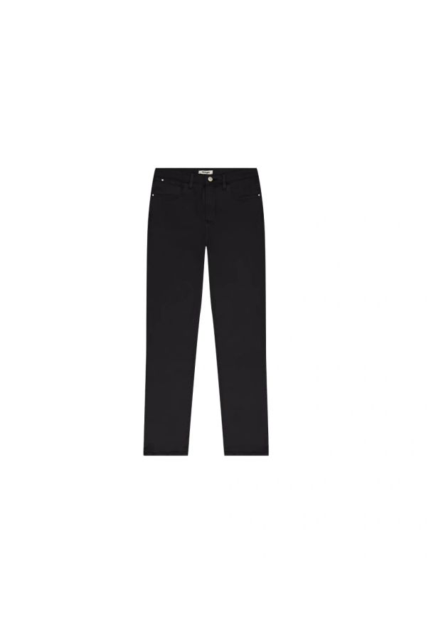 Wrangler - DAMSKIE SPODNIE WRANGLER SIENNA RETRO BLACK 112378447. Styl: retro
