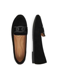 DeeZee Loafersy LE601-41 Czarny. Kolor: czarny. Materiał: materiał #3