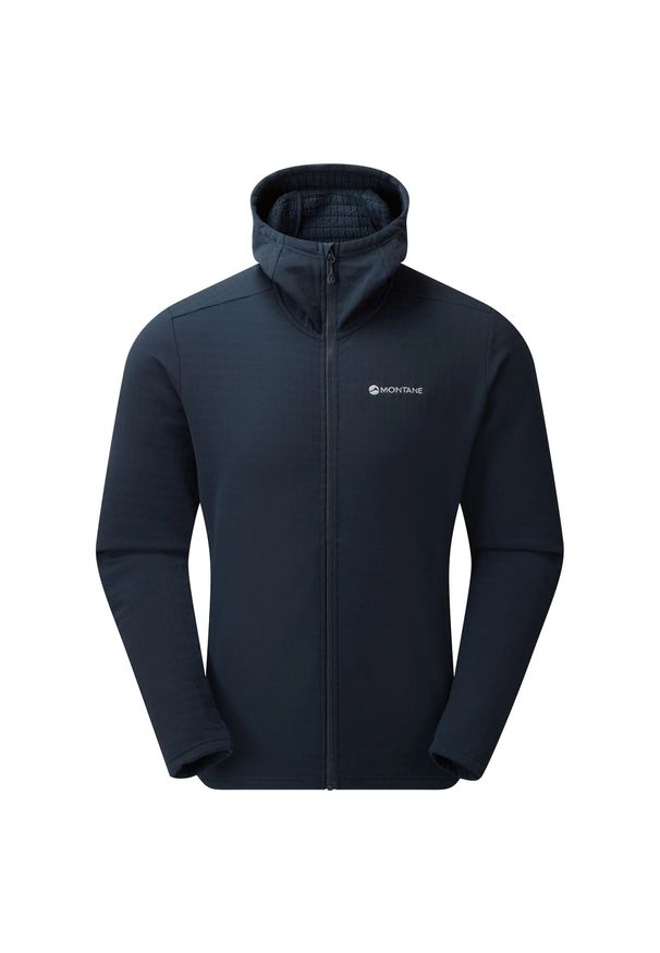 Polar z kapturem Montane Protium XT. Typ kołnierza: kaptur. Kolor: niebieski. Materiał: polar. Sezon: zima. Sport: narciarstwo