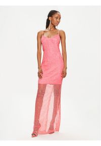 Fracomina Sukienka koktajlowa FQ24SD3020W707N6 Różowy Slim Fit. Kolor: różowy. Materiał: syntetyk. Styl: wizytowy #1
