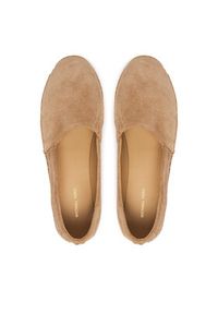 MICHAEL Michael Kors Espadryle Kenze 40R6KZFP1S Beżowy. Kolor: beżowy. Materiał: skóra, zamsz #4