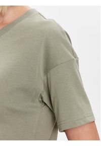 New Balance T-Shirt Stacked WT03805 Zielony Relaxed Fit. Kolor: zielony. Materiał: bawełna, syntetyk #4