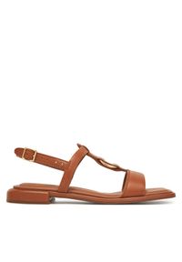Sandały Clarks. Kolor: brązowy