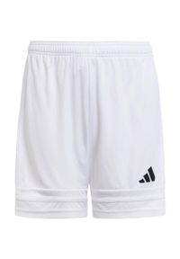 Adidas - Spodenki dla dzieci adidas Squadra 25. Kolor: biały. Materiał: materiał