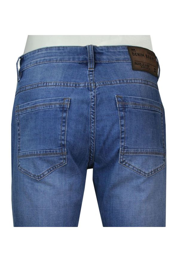 Pako Jeans - Krótkie Spodnie, Jasne Jeansowe, Szorty, Spodenki, Przed Kolano -PAKO JEANS. Materiał: bawełna, elastan. Długość: krótkie. Sezon: lato. Styl: klasyczny