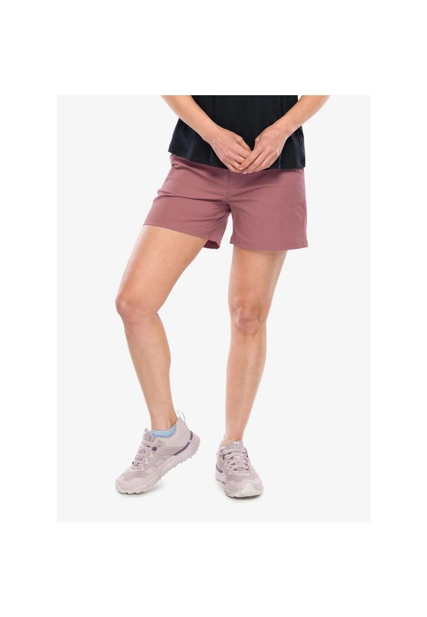 columbia - Spodenki turystyczne damskie Columbia Cedar Crest Short. Kolor: różowy
