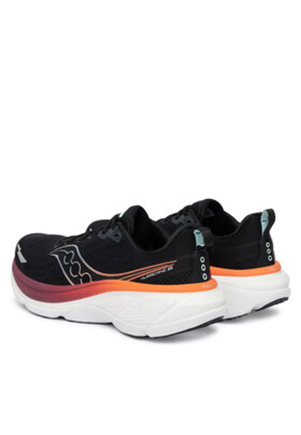 Saucony Buty do biegania Hurricane 25 S21026 Czarny. Kolor: czarny. Materiał: materiał
