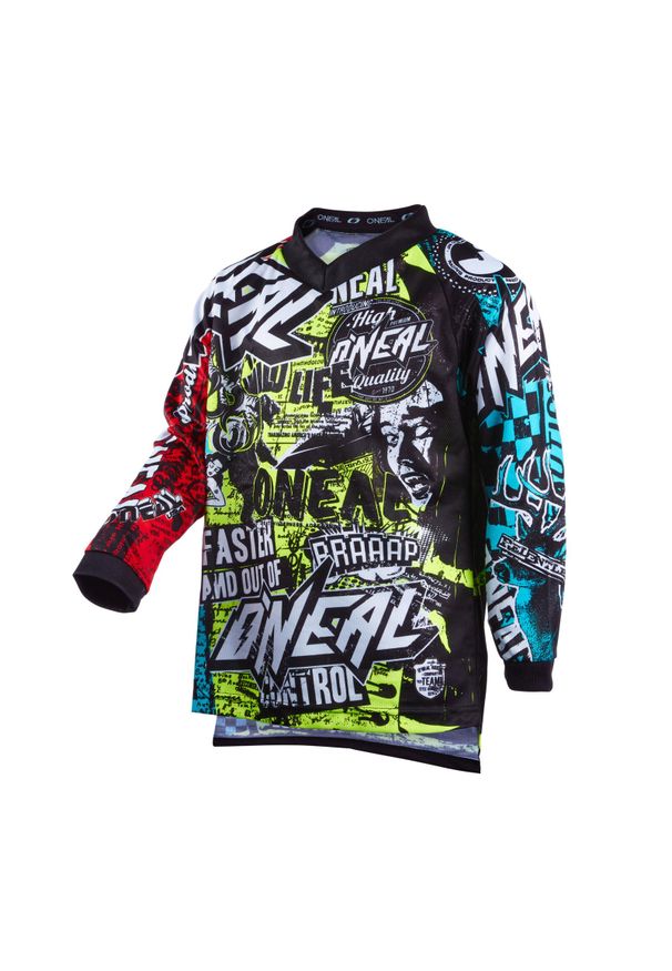 O'NEAL - Bluza rowerowa mtb dziecięca O'neal Wild Jersey. Kolor: wielokolorowy. Materiał: jersey