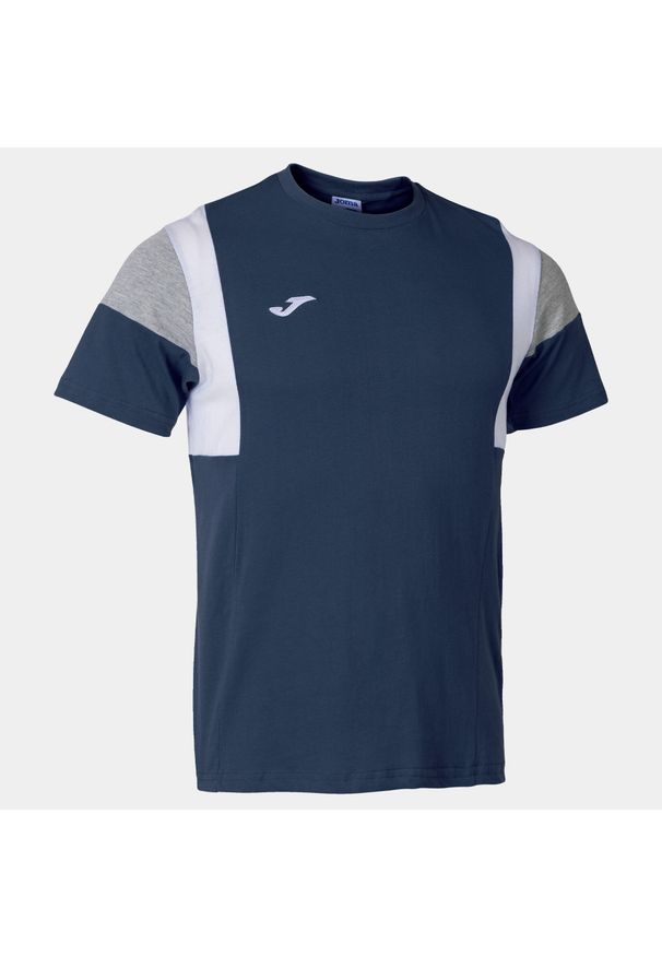 Koszulka gimnastyczna dla chłopców Joma Confort. Kolor: niebieski. Materiał: bawełna. Sport: joga i pilates
