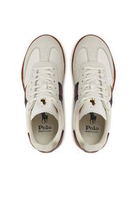 Polo Ralph Lauren Sneakersy Htr Aera-Sk-Ltl 804950266001 Écru. Materiał: skóra #4