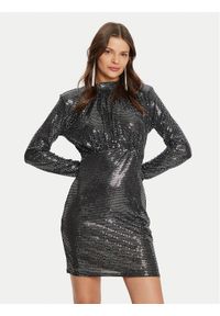 Vero Moda Sukienka koktajlowa Evaline 10317040 Srebrny Slim Fit. Kolor: srebrny. Materiał: syntetyk. Styl: wizytowy #1