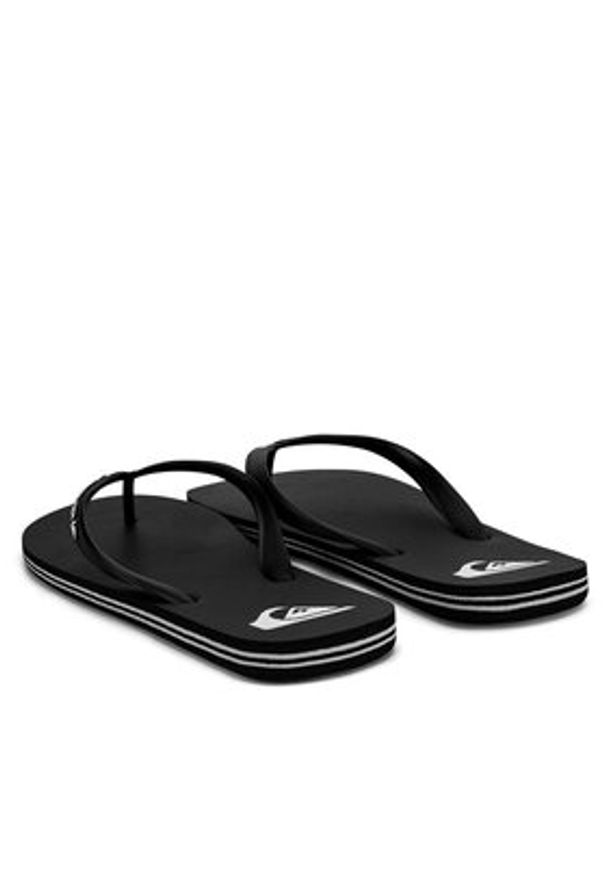 Quiksilver Japonki MOLOKAI CORE AQYL101325 KVJ1 Czarny. Kolor: czarny. Materiał: syntetyk
