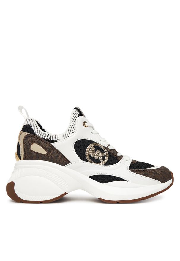 Sneakersy MICHAEL Michael Kors. Kolor: brązowy