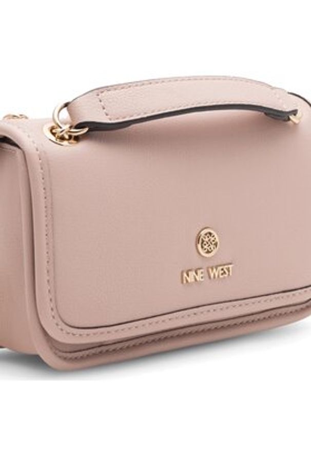 Nine West Torebka Saoirse NGB133178 Różowy. Kolor: różowy. Materiał: skórzane